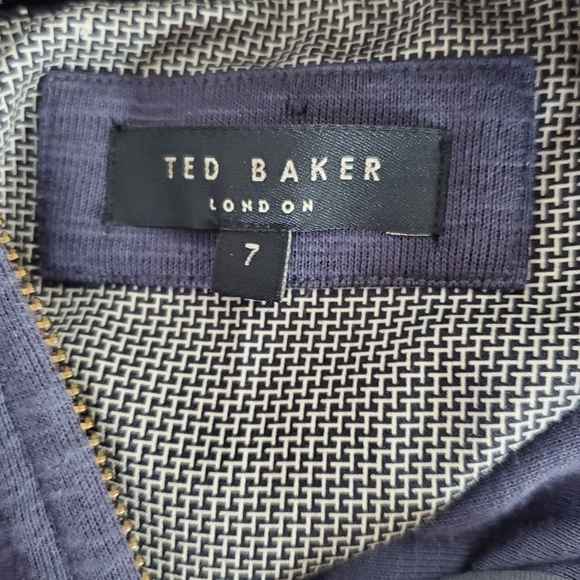Ted Baker London Mandra Quarter Zip Pullover Size 7 US 3XL Long Sleeve Sweater - Picture 13 of 15